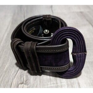 Vintage Hans Koch Ltd Soho New York Purple Belt 40.75"